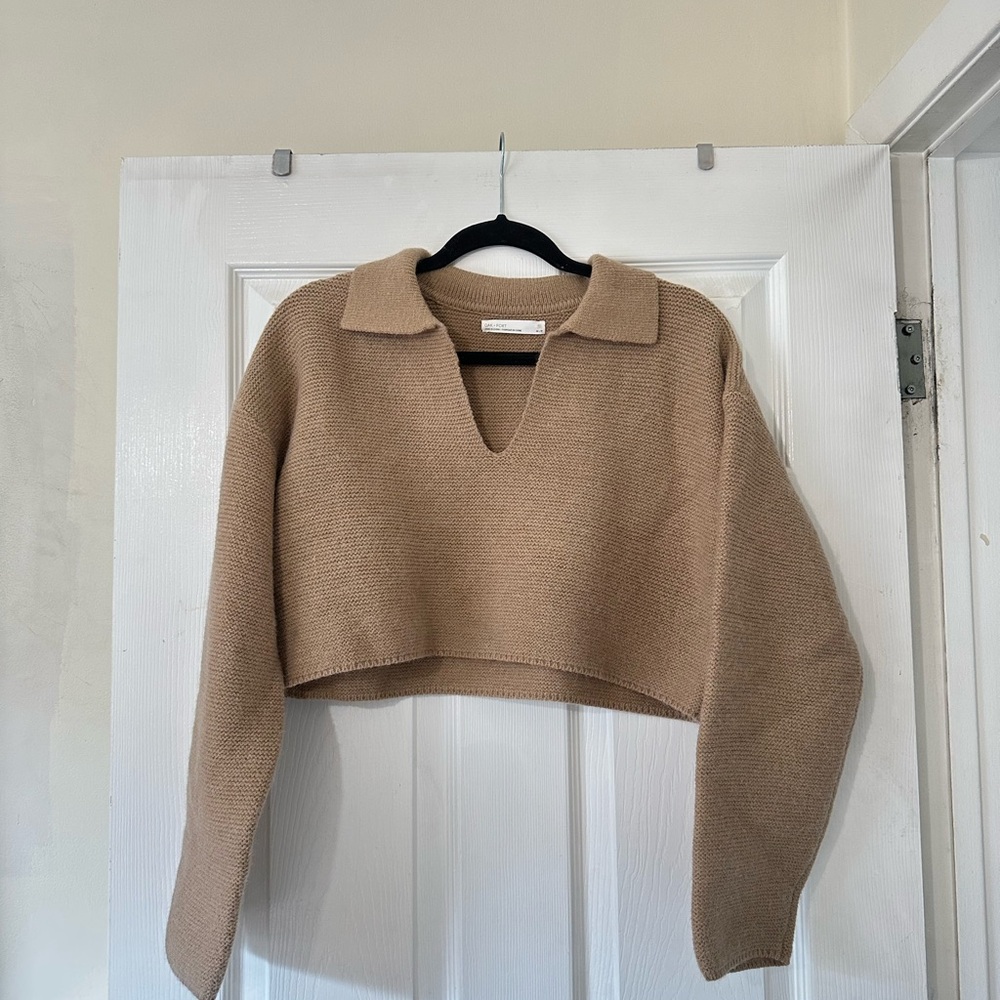 Oak and fort collared sweater
